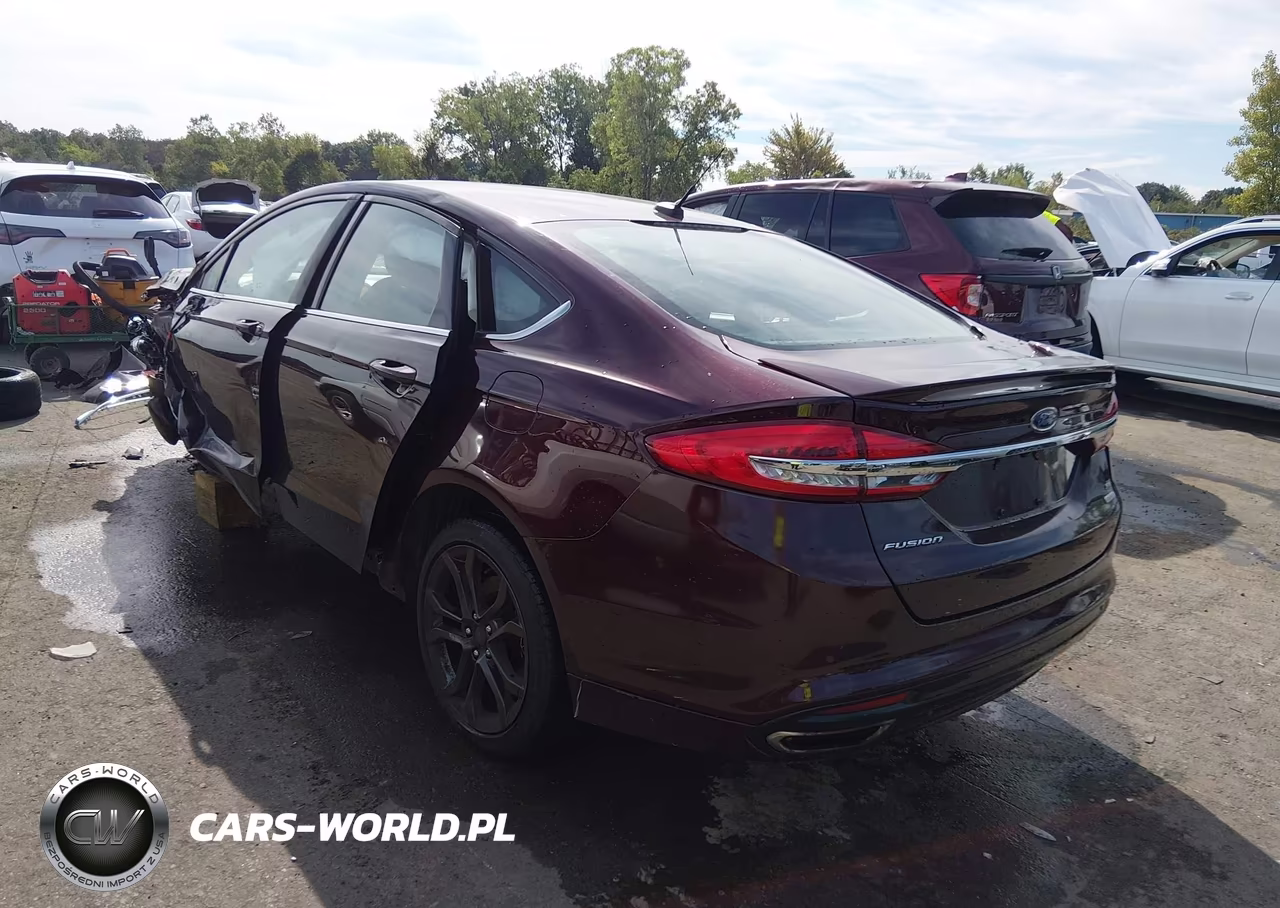 2018 Ford Fusion Se VIN:3FA6P0H98JR153614 - 3