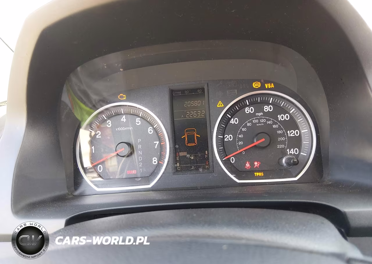 2009 Honda Cr-V Ex-L VIN:JHLRE38749C000206 - 7