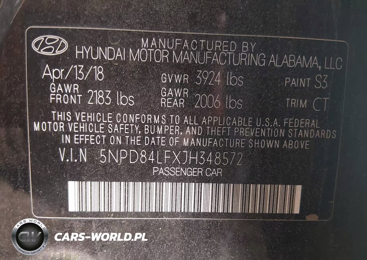 2018 Hyundai Elantra Value Edition VIN:5NPD84LFXJH348572 - 9
