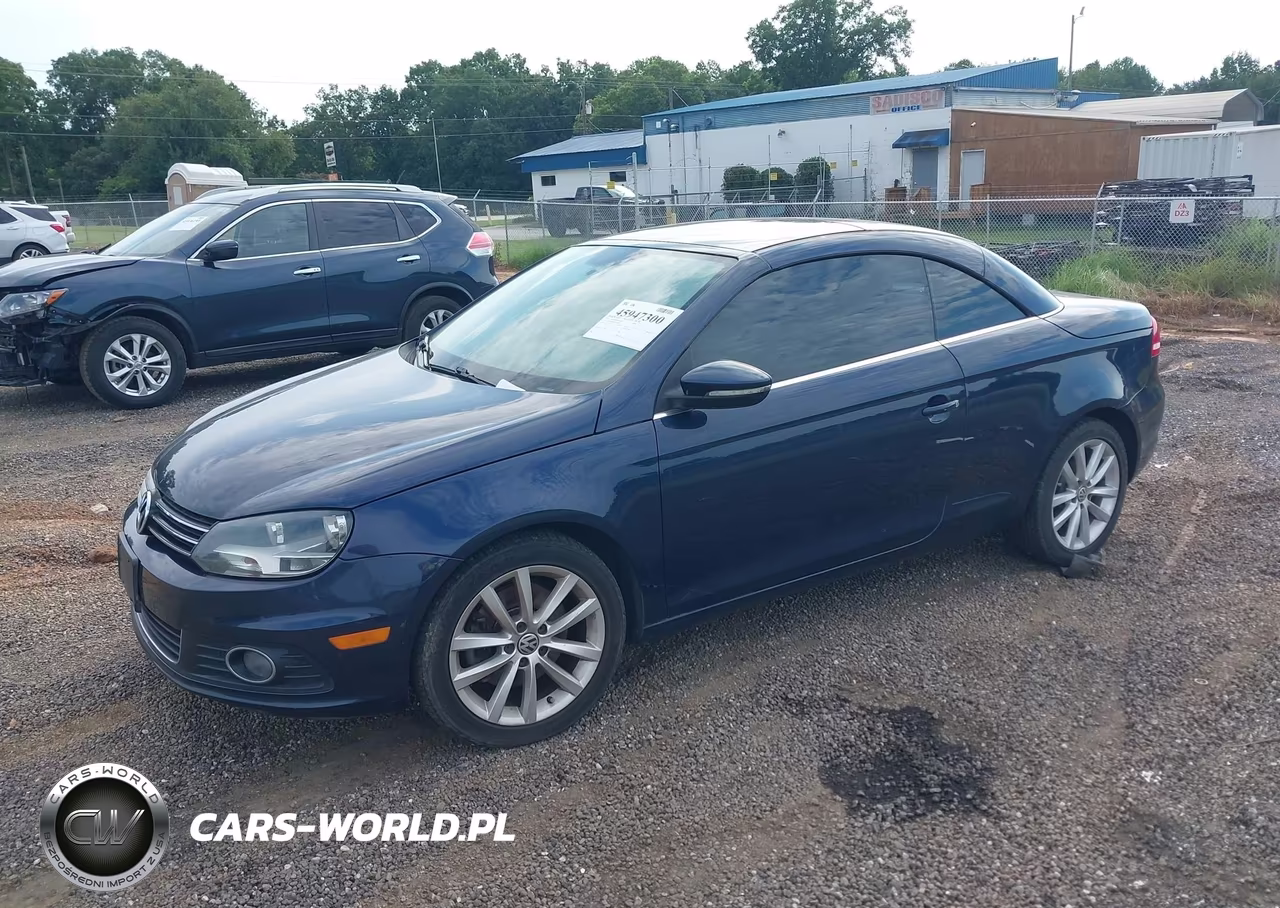 2012 Volkswagen Eos Komfort VIN:WVWBW7AH5CV004072 - 2