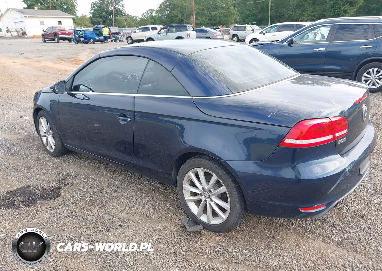 2012 Volkswagen Eos Komfort VIN:WVWBW7AH5CV004072 - 3