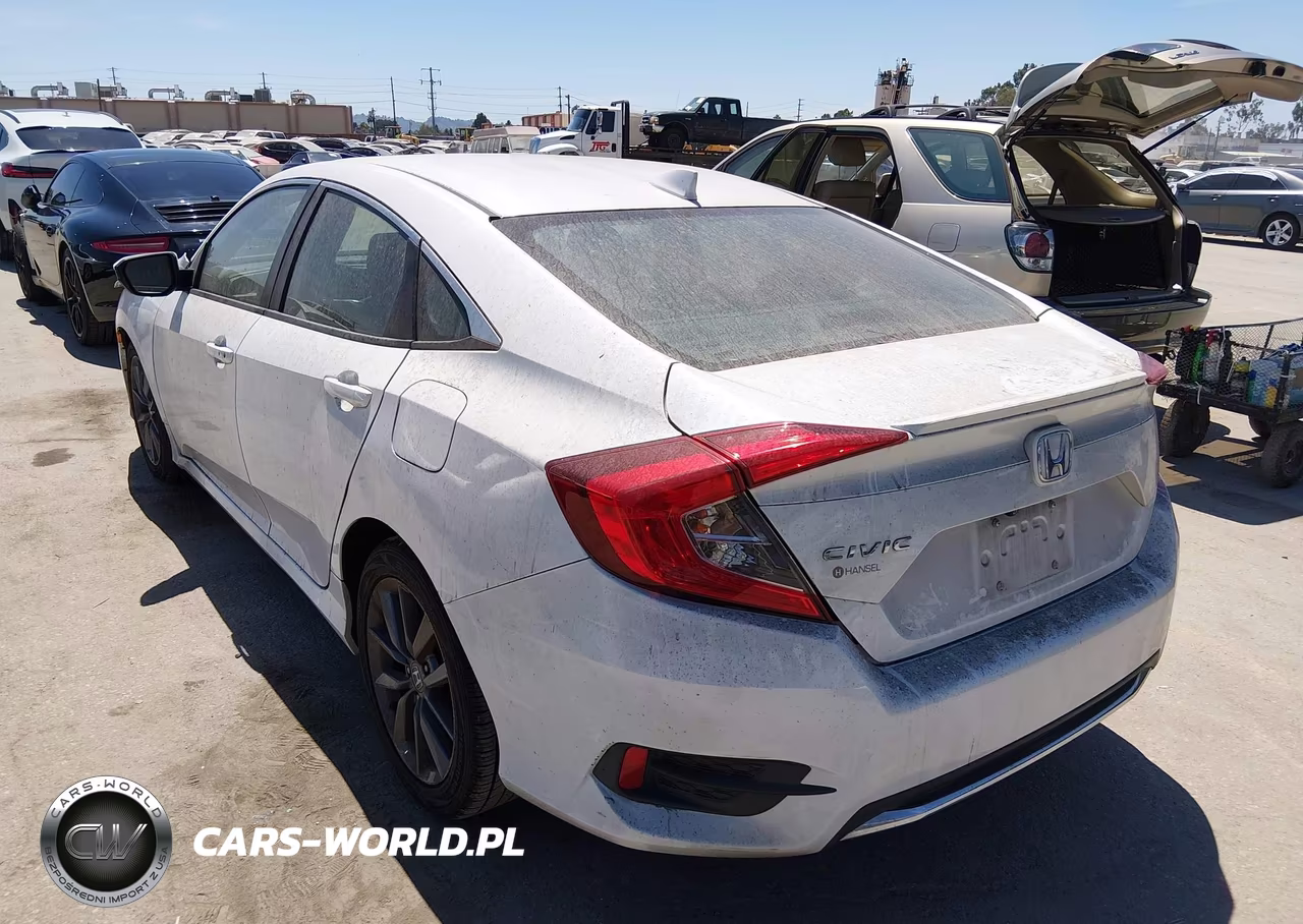 2020 Honda Civic Ex VIN:19XFC1F31LE203256 - 3