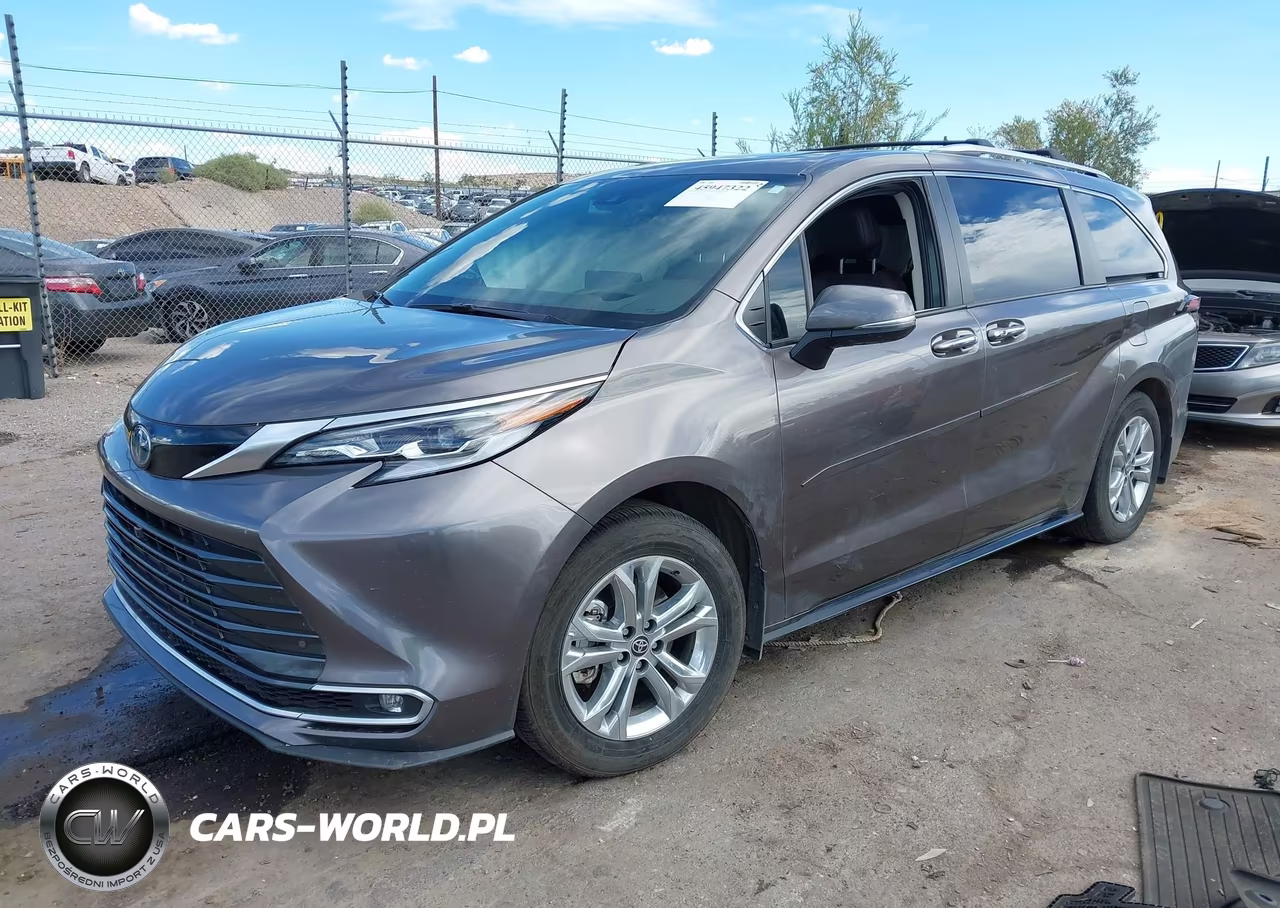 2023 Toyota Sienna Platinum VIN:5TDESKFC9PS102692 - 2