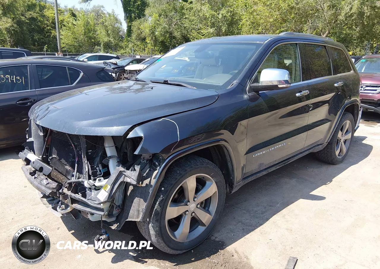 2014 Jeep Grand Cherokee Overland VIN:1C4RJFCG9EC233011 - 2