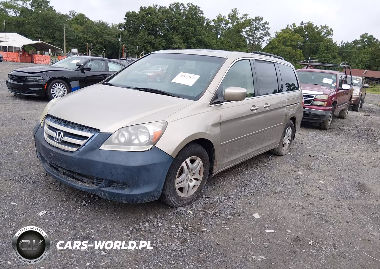 2005 Honda Odyssey Ex-L VIN:5FNRL387X5B113335 - 6