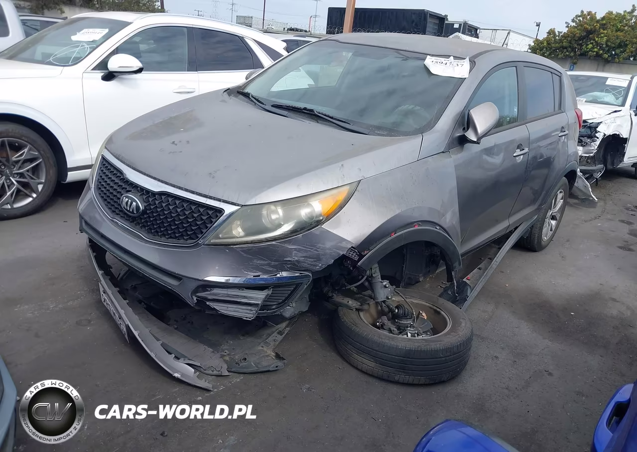 2015 Kia Sportage Lx VIN:KNDPB3AC8F7683066 - 2