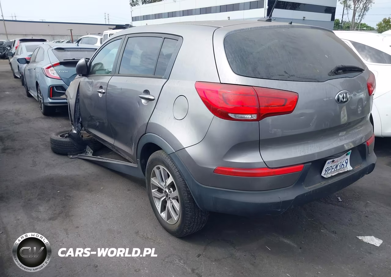 2015 Kia Sportage Lx VIN:KNDPB3AC8F7683066 - 3