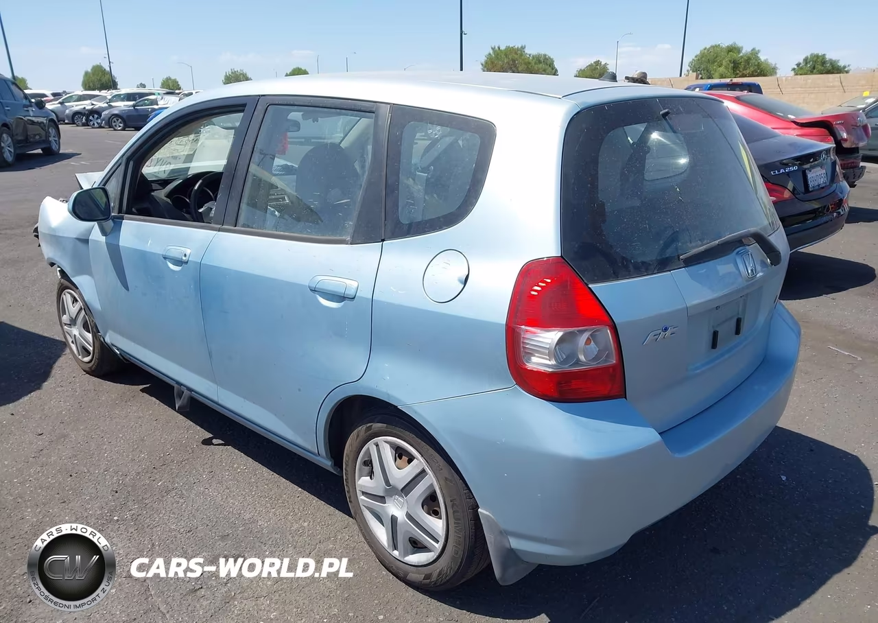 2007 Honda Fit VIN:JHMGD38467S068649 - 3