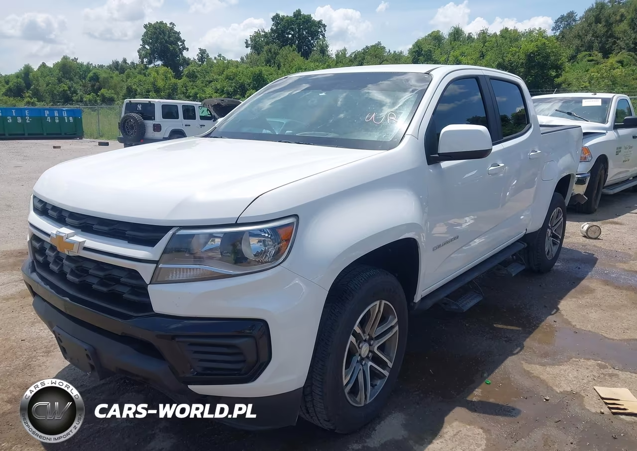 2021 Chevrolet Colorado 2Wd Short Box Wt VIN:1GCGSBEN5M1255655 - 2
