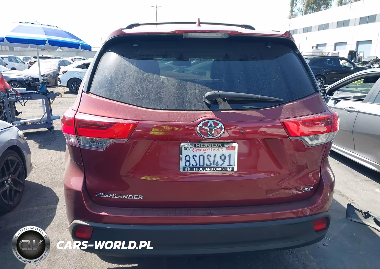 2017 Toyota Highlander Se VIN:5TDKZRFH3HS524414 - 16