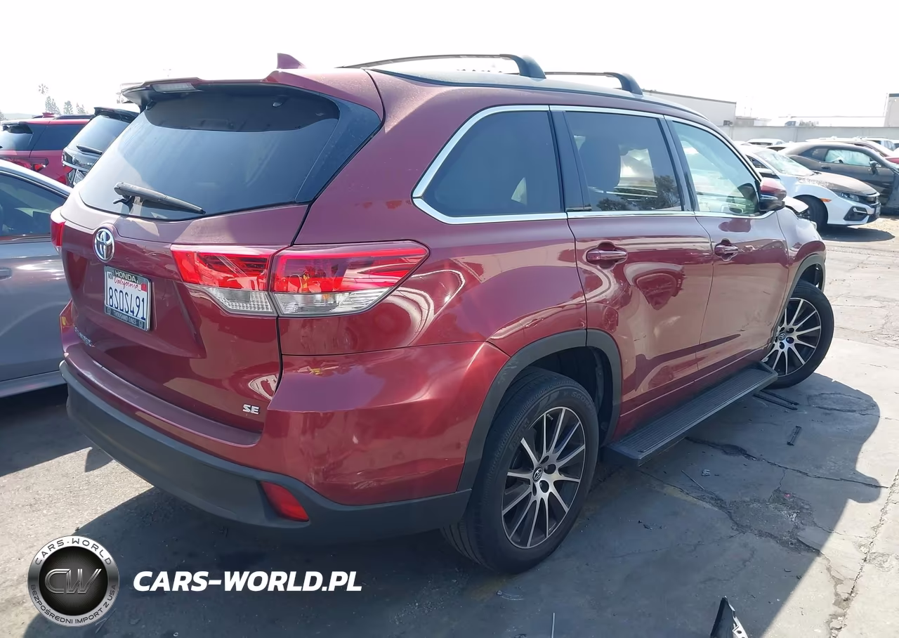 2017 Toyota Highlander Se VIN:5TDKZRFH3HS524414 - 4