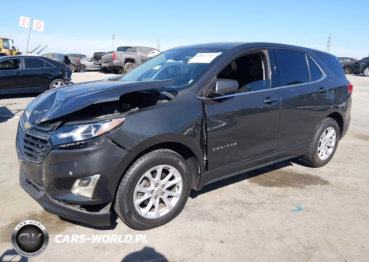 2020 Chevrolet Equinox Fwd Lt 1.5L Turbo VIN:3GNAXKEV9LS525322 - 2
