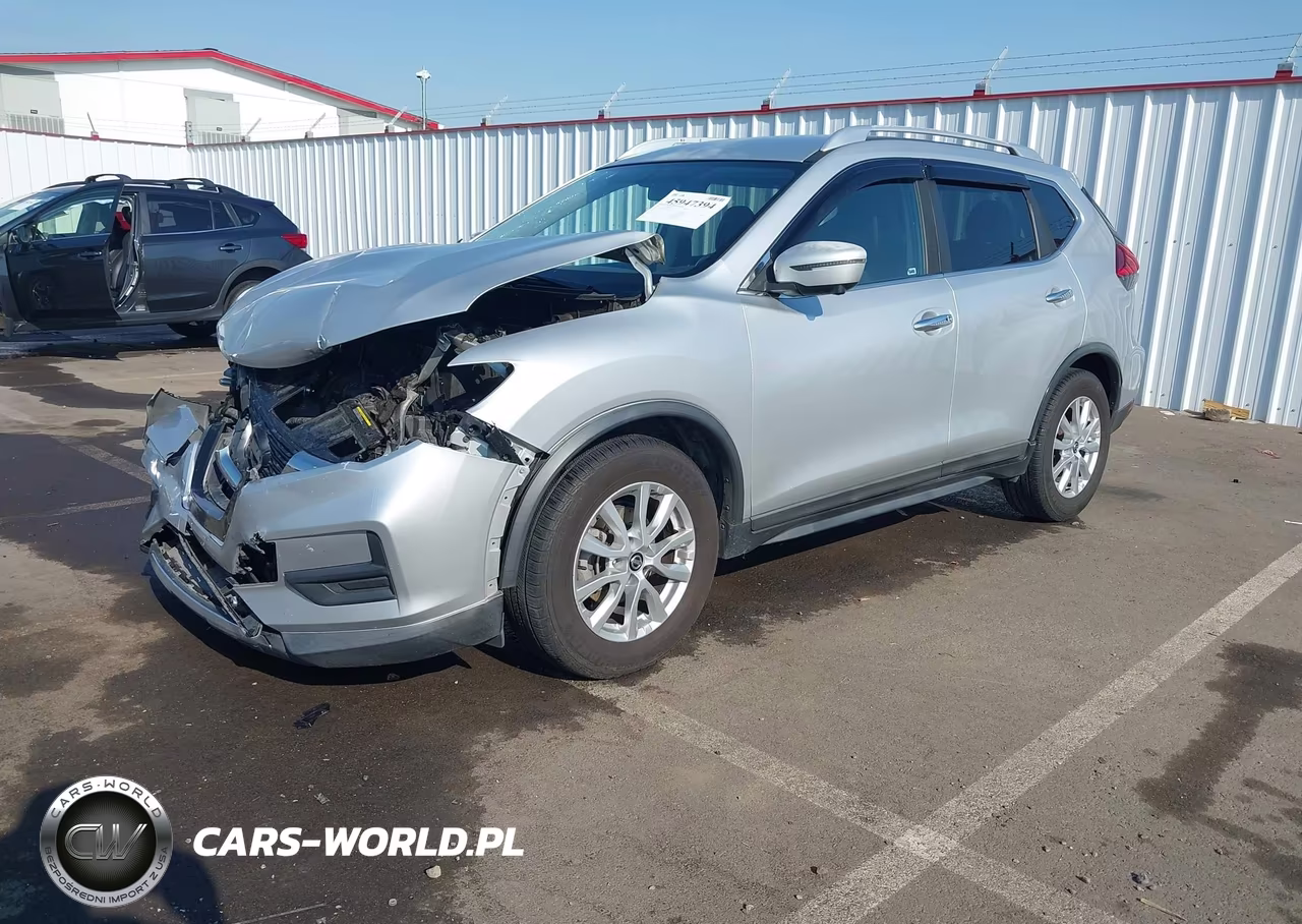 2017 Nissan Rogue Sv VIN:KNMAT2MT2HP530274 - 2