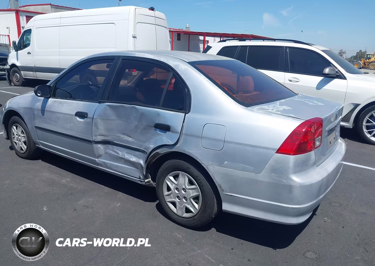 2004 Honda Civic Vp VIN:2HGES16364H551074 - 3
