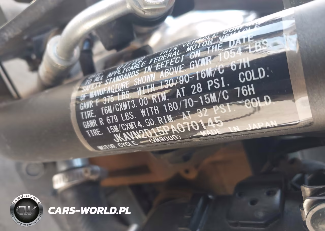 2023 Kawasaki Vn900 D VIN:JKAVN2D15PA070145 - 10