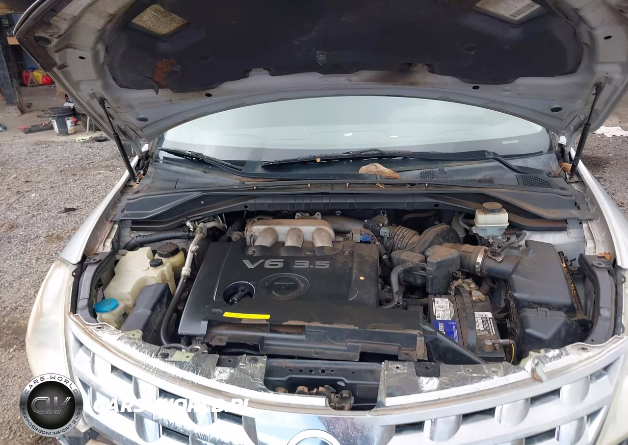 2005 Nissan Murano Sl VIN:JN8AZ08T75W309787 - 10