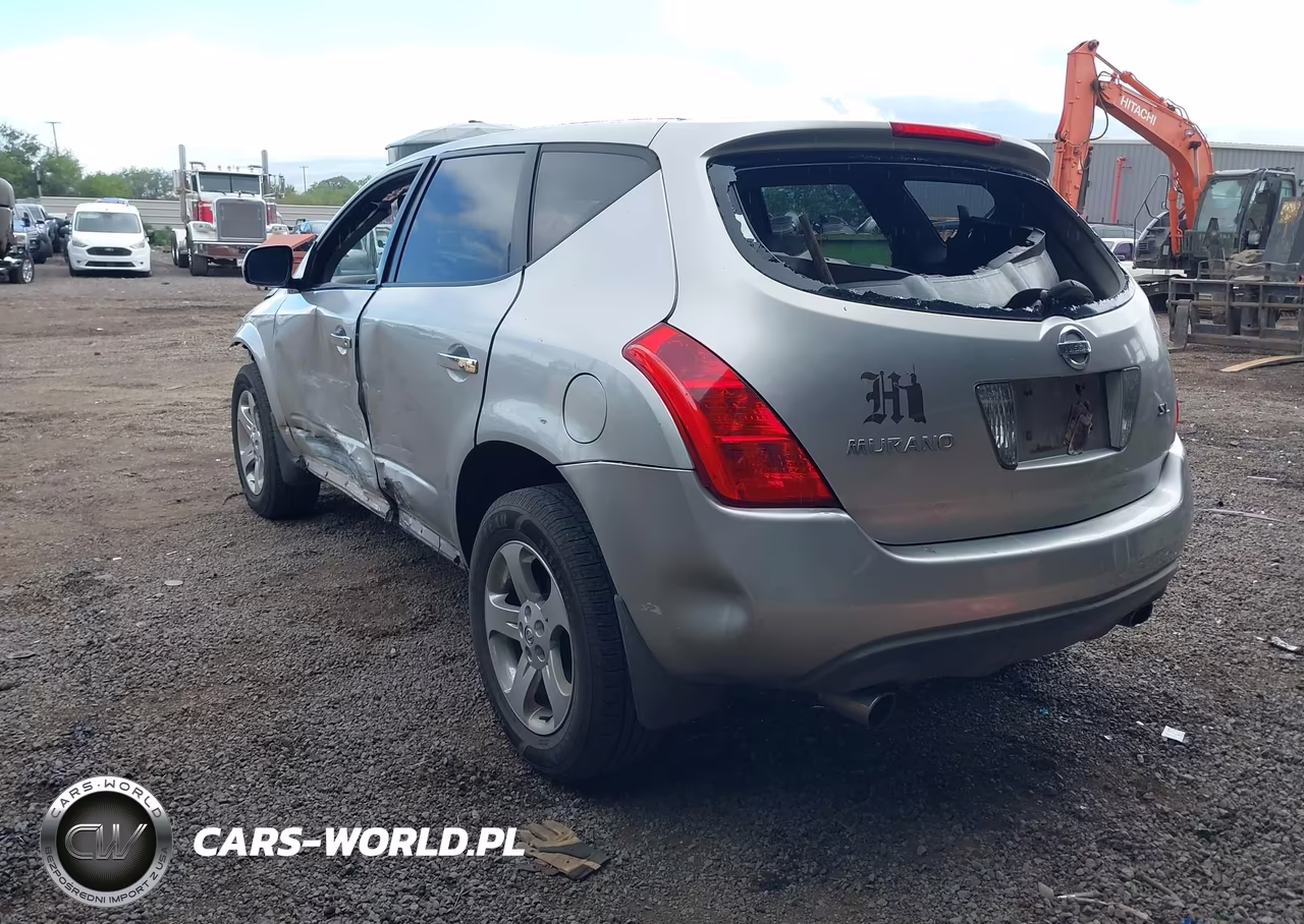 2005 Nissan Murano Sl VIN:JN8AZ08T75W309787 - 3