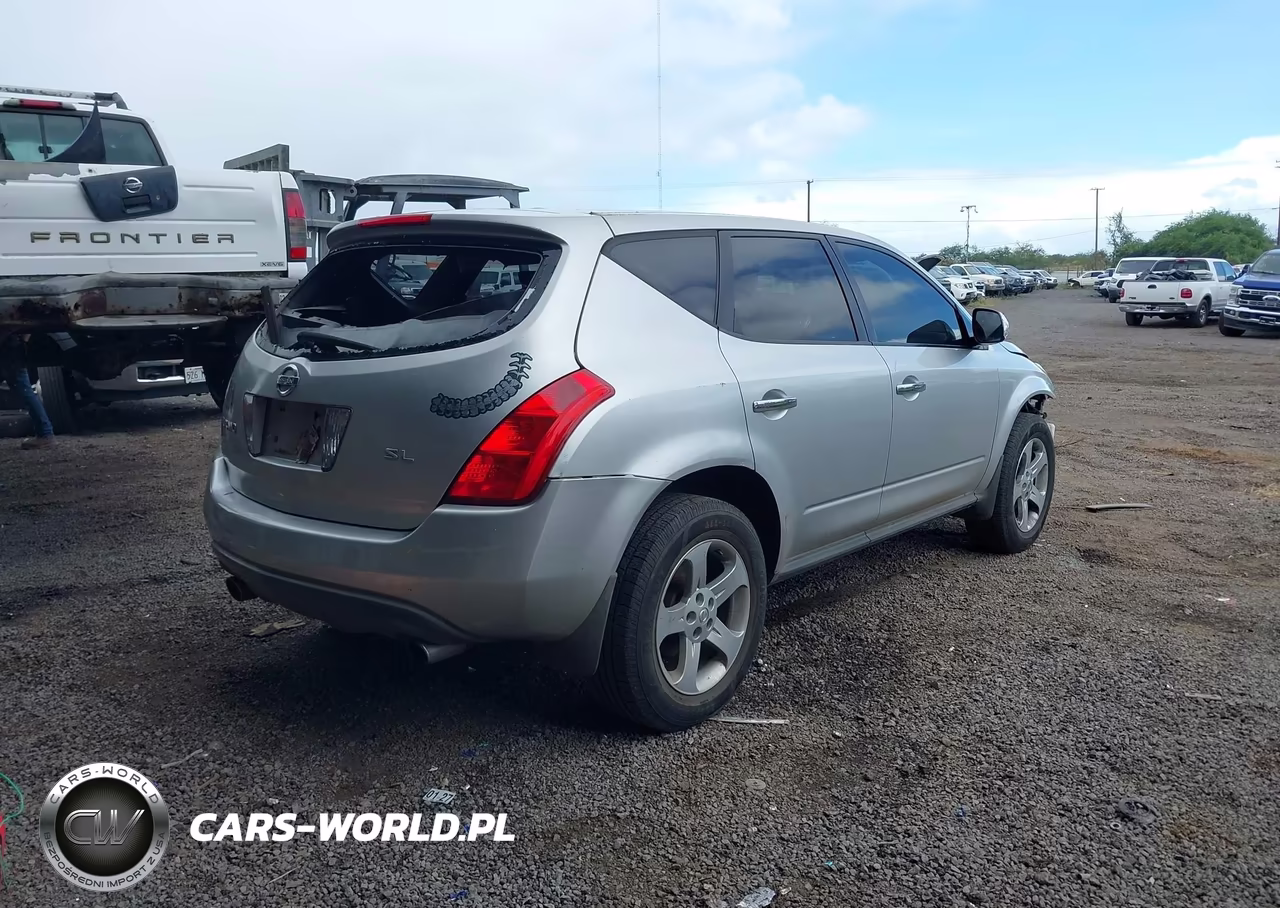 2005 Nissan Murano Sl VIN:JN8AZ08T75W309787 - 4
