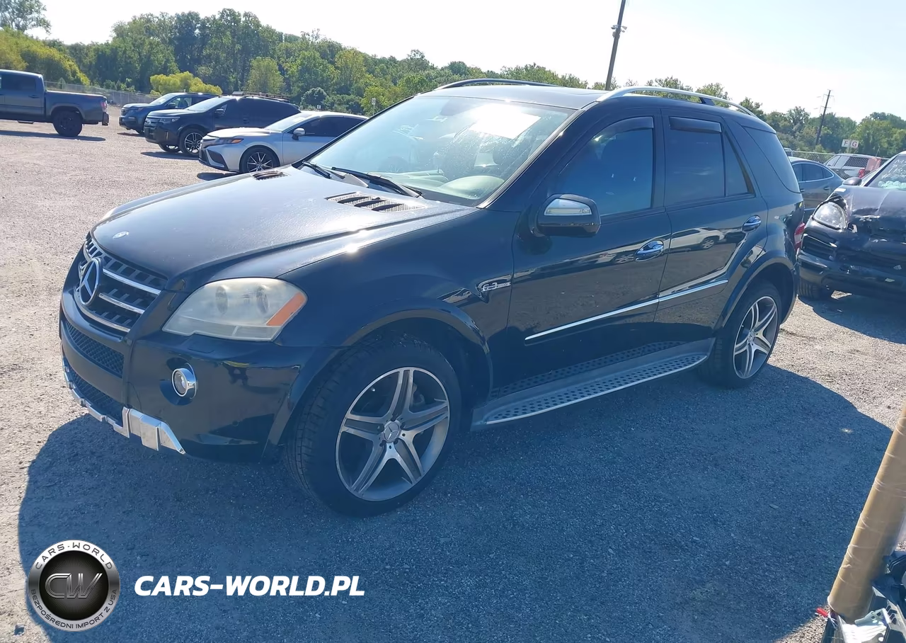 2009 Mercedes-Benz Ml 63 Amg 4Matic VIN:4JGBB77E19A455777 - 2