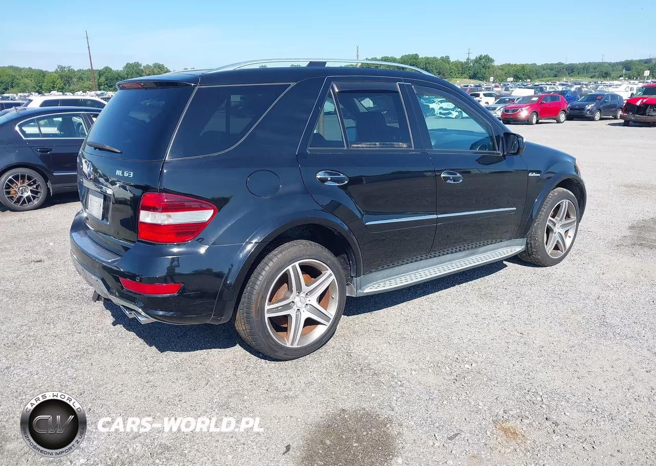2009 Mercedes-Benz Ml 63 Amg 4Matic VIN:4JGBB77E19A455777 - 4