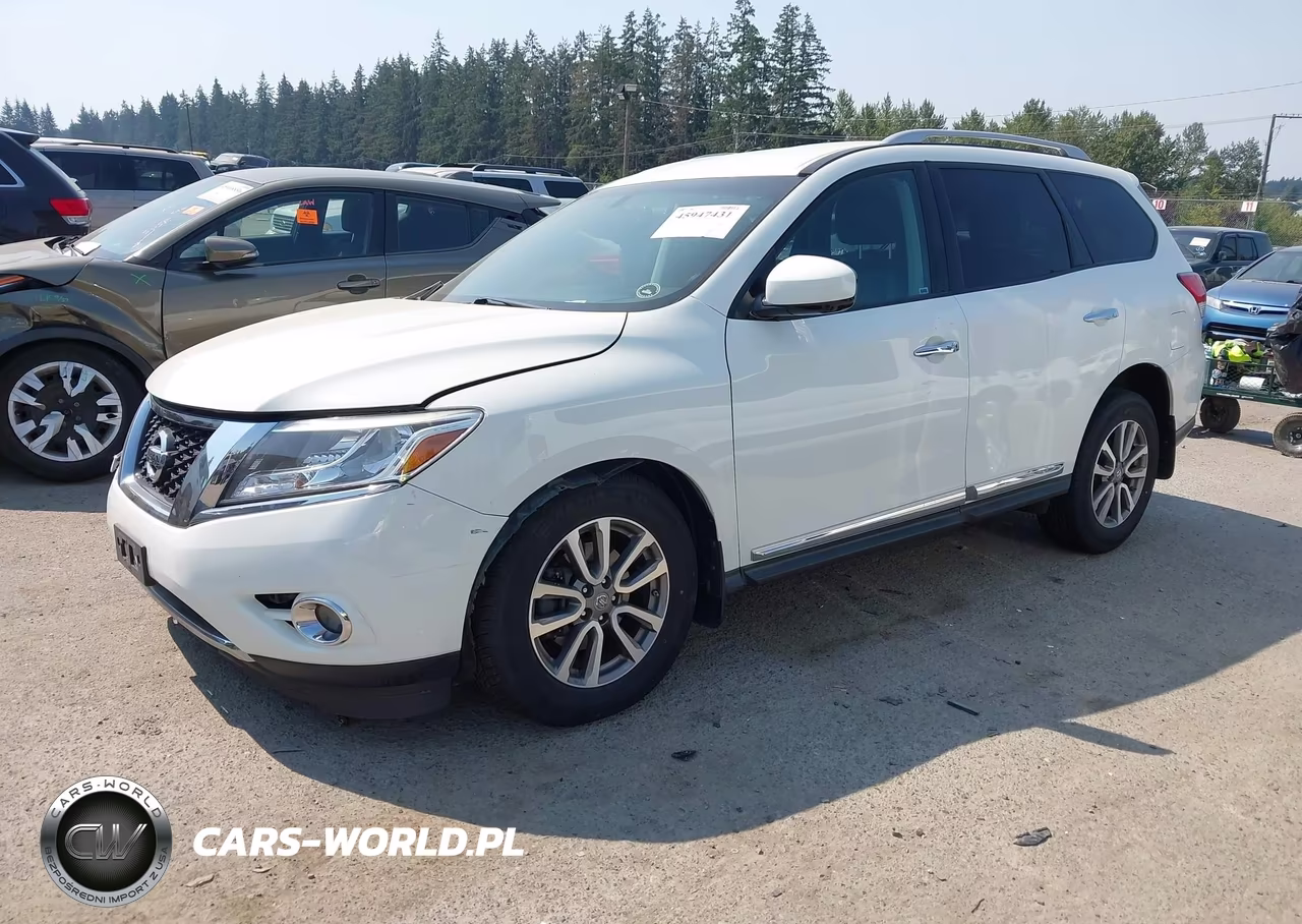 2015 Nissan Pathfinder Sl VIN:5N1AR2MN1FC676696 - 2