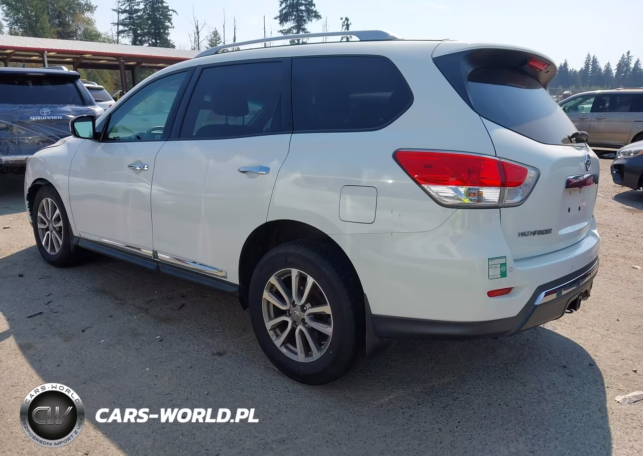 2015 Nissan Pathfinder Sl VIN:5N1AR2MN1FC676696 - 3