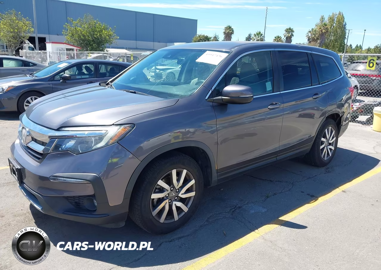 2020 Honda Pilot 2Wd Ex VIN:5FNYF5H31LB027534 - 2