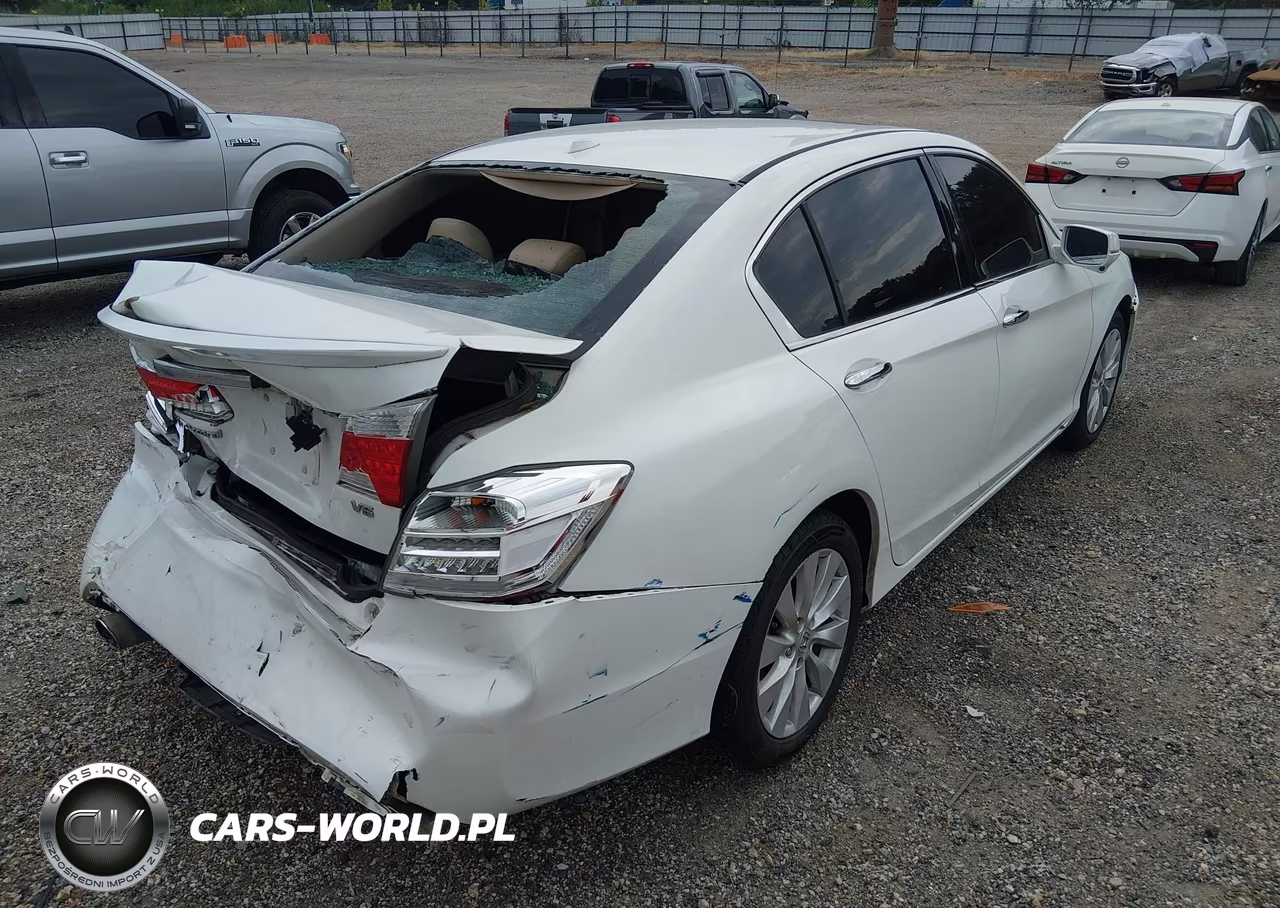 2013 Honda Accord Ex-L V-6 VIN:1HGCR3F83DA014252 - 4