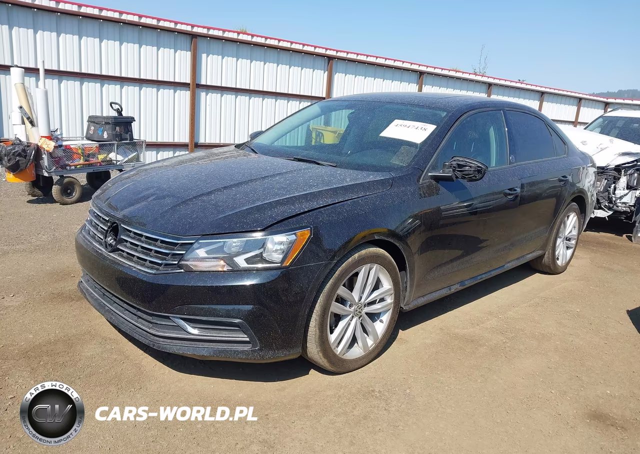 2019 Volkswagen Passat 2.0T Wolfsburg Edition VIN:1VWLA7A37KC004718 - 2