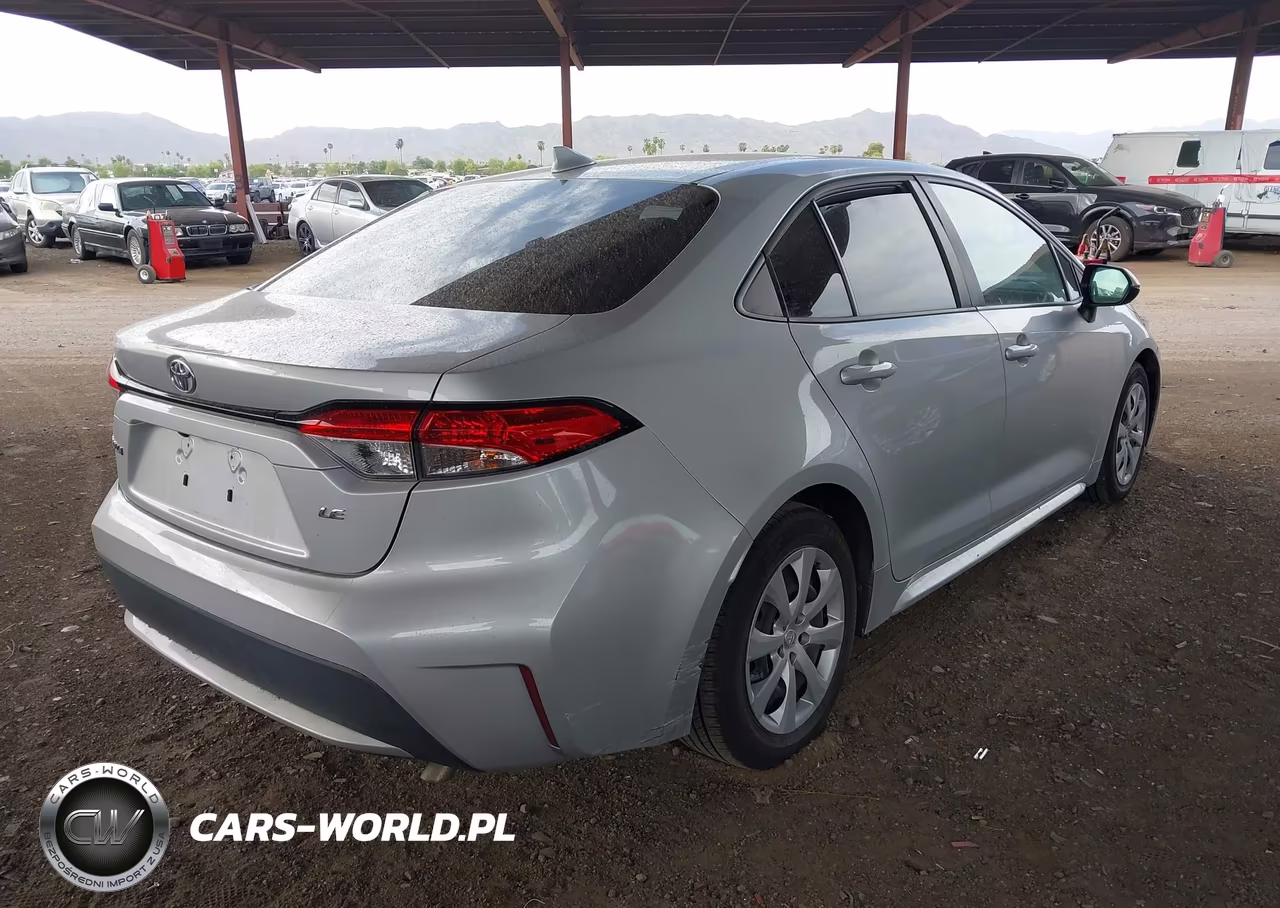 2021 Toyota Corolla Le VIN:5YFEPMAE1MP225056 - 4