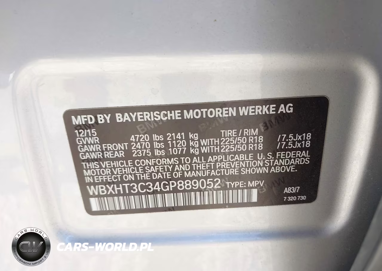 2016 BMW X1 xDrive28I VIN:WBXHT3C34GP889052 - 9