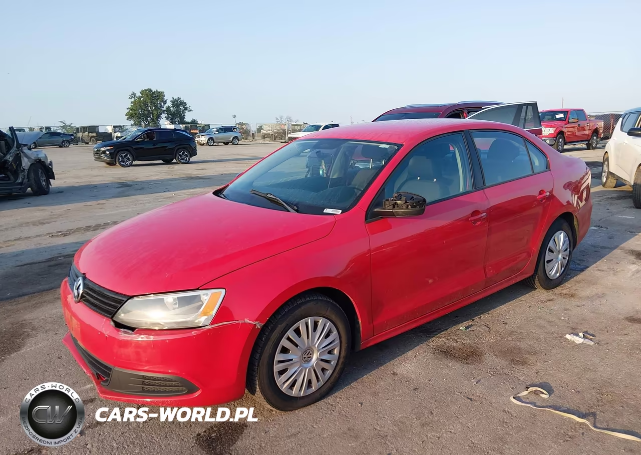 2011 Volkswagen Jetta 2.0L S VIN:3VW2K7AJ7BM374539 - 2