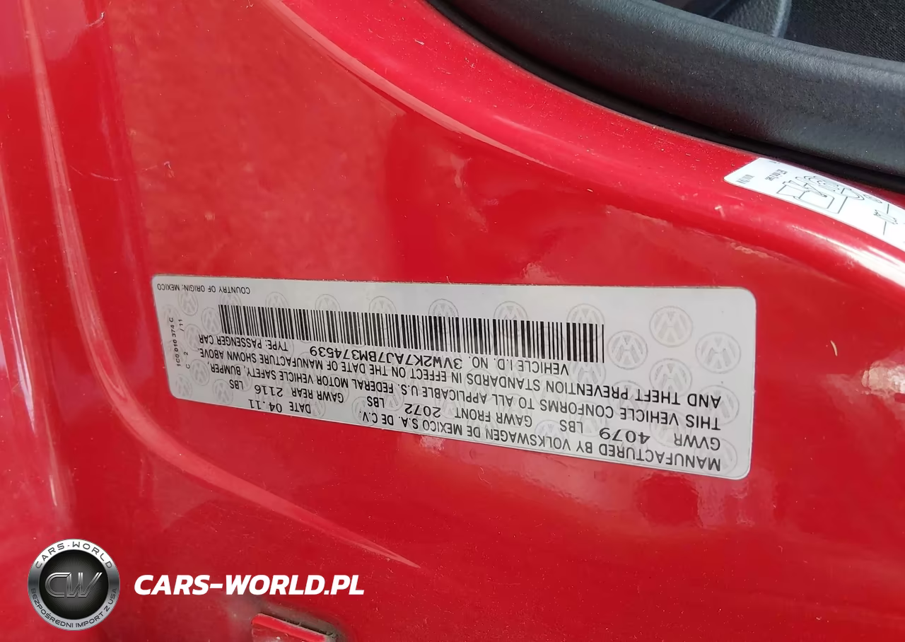 2011 Volkswagen Jetta 2.0L S VIN:3VW2K7AJ7BM374539 - 9