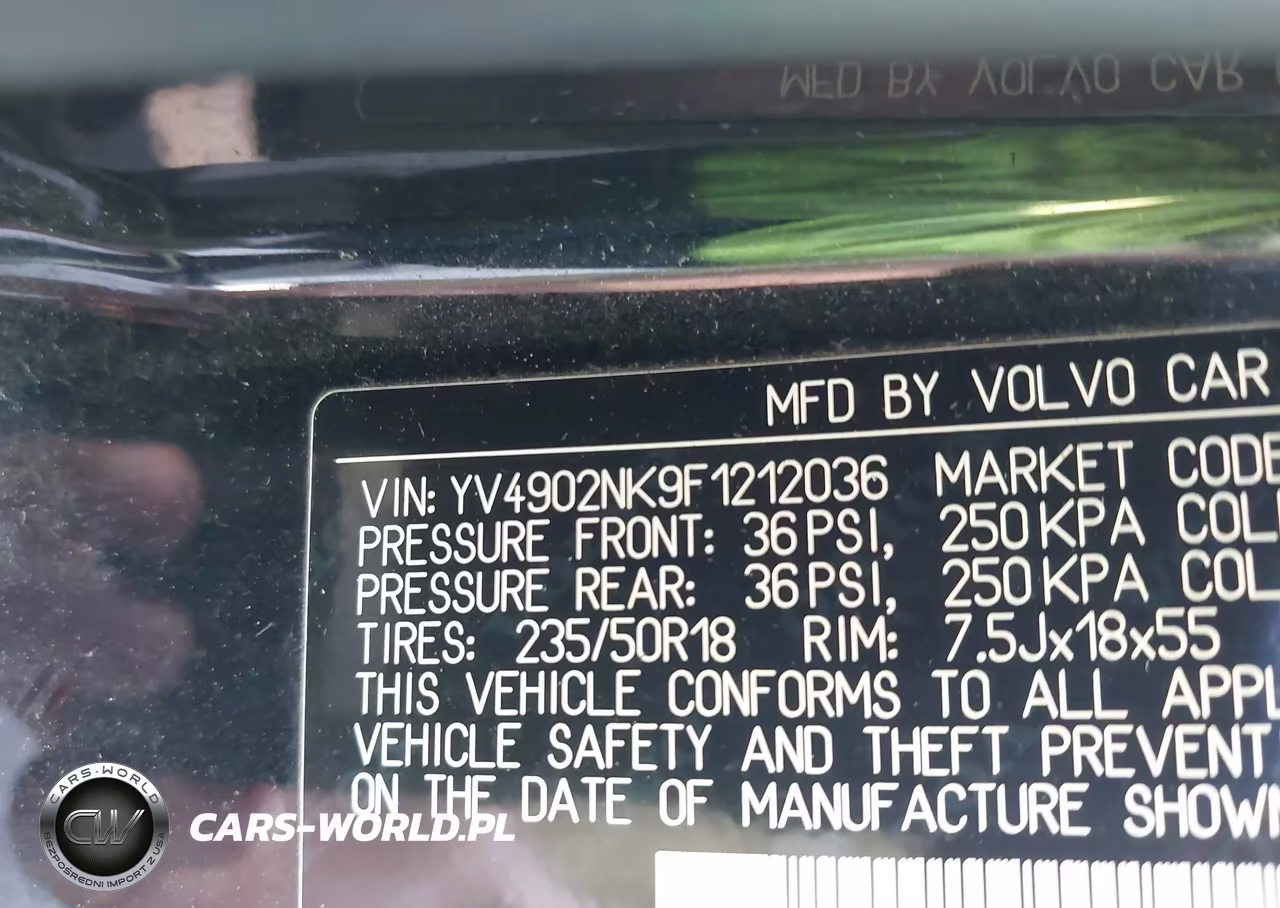 2015 Volvo Xc70 T6 VIN:YV4902NK9F1212036 - 9