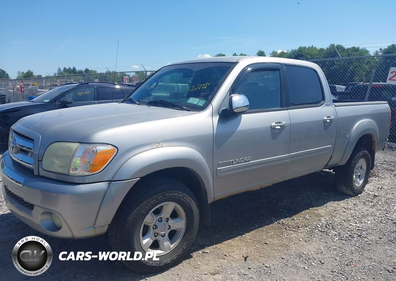 2006 Toyota Tundra Sr5 V8 VIN:5TBDT44186S540939 - 2