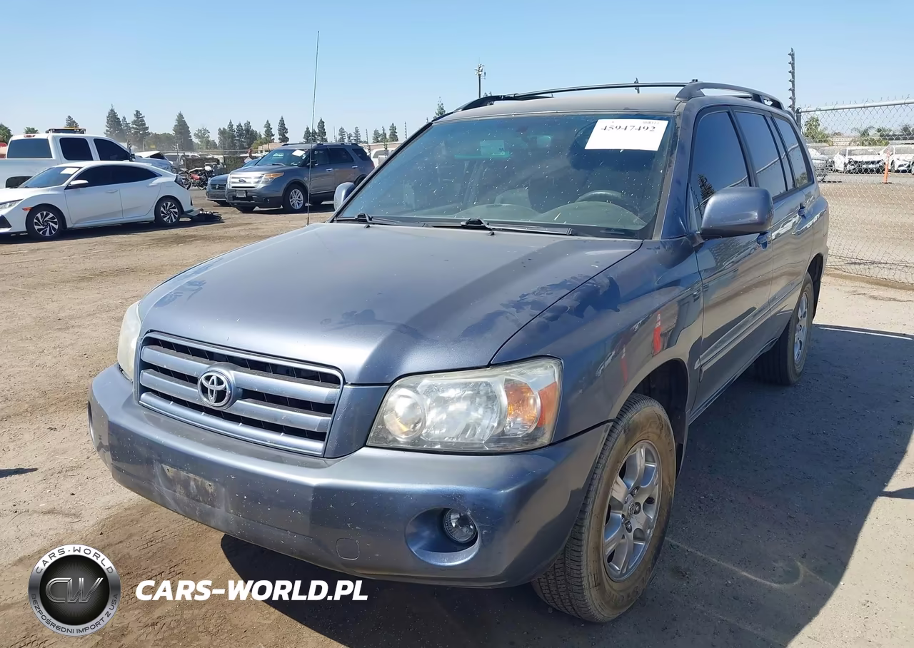 2007 Toyota Highlander 3Rd Row VIN:JTEDD21A070157817 - 2