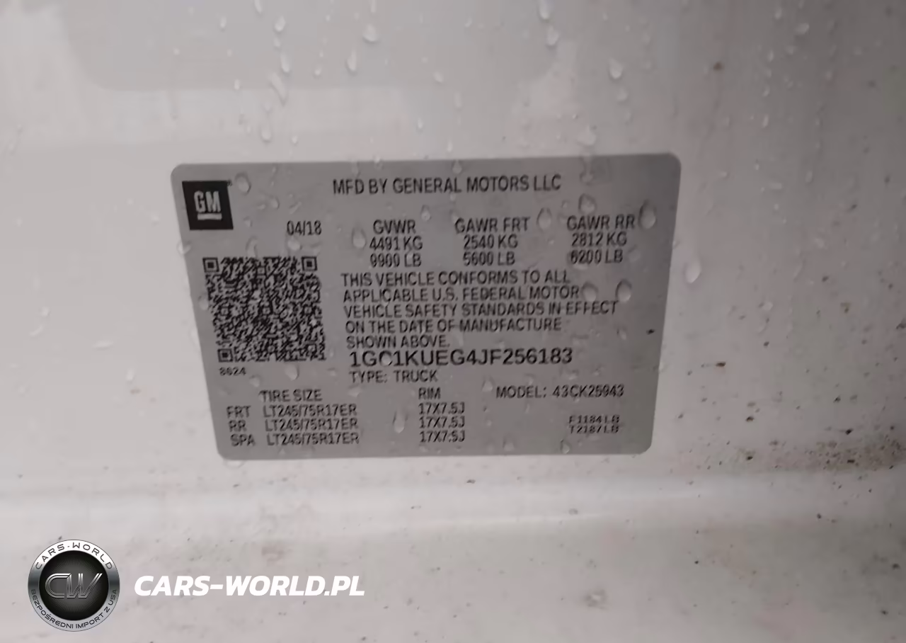 2018 Chevrolet Silverado 2500Hd Wt VIN:1GC1KUEG4JF256183 - 9