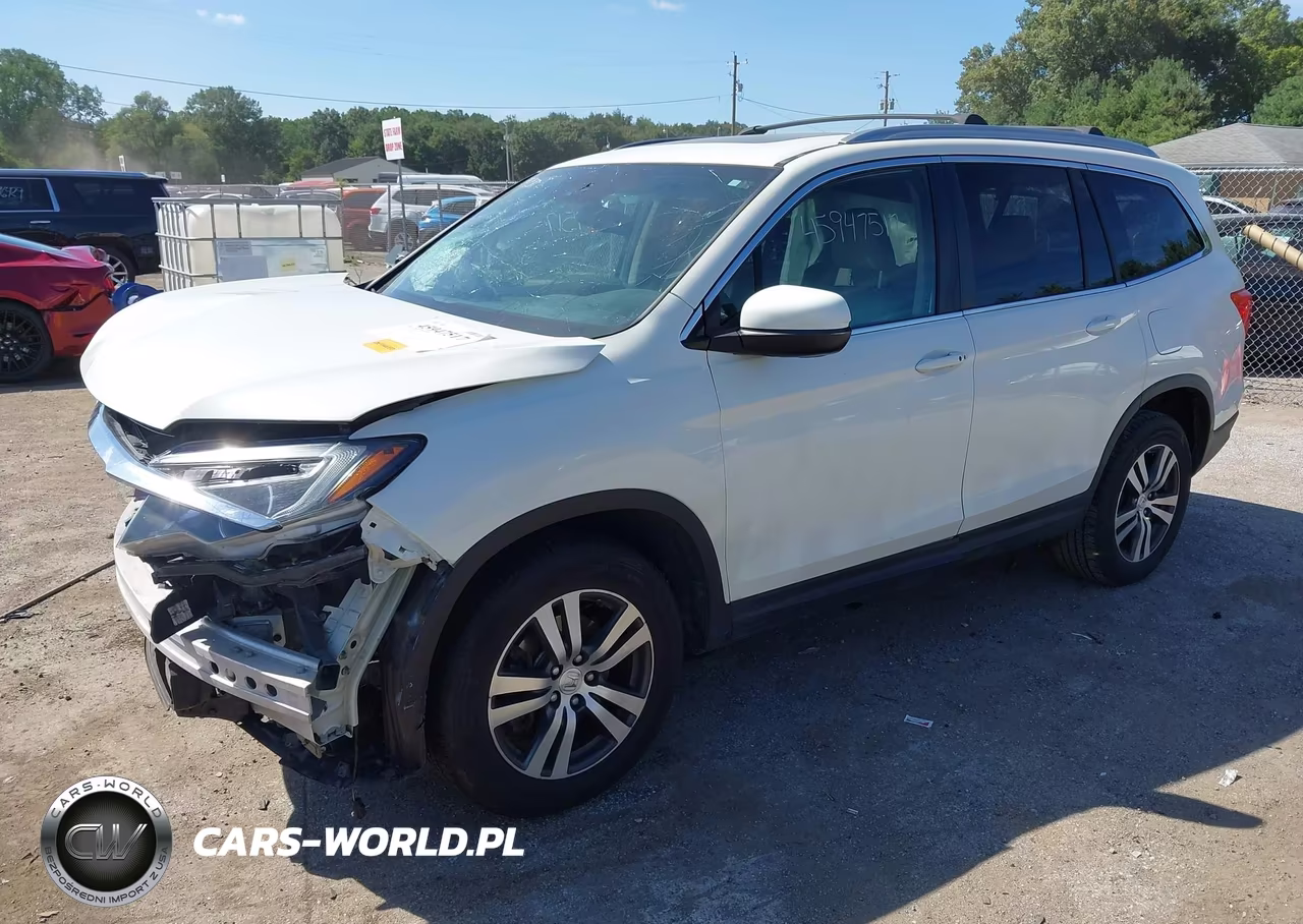 2016 Honda Pilot Ex-L VIN:5FNYF6H60GB025974 - 2