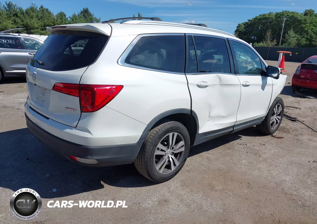 2016 Honda Pilot Ex-L VIN:5FNYF6H60GB025974 - 4