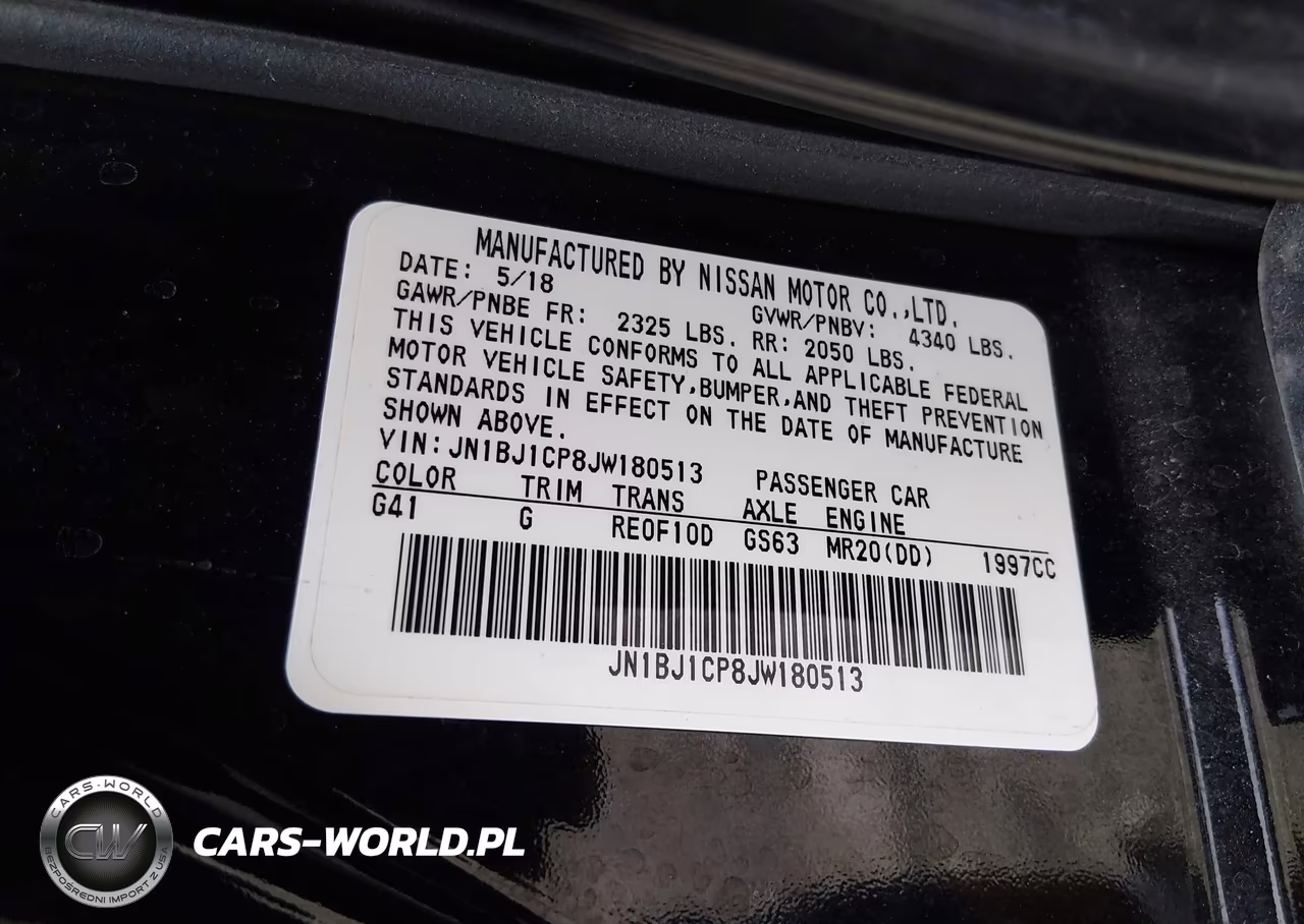 2018 Nissan Rogue Sport S VIN:JN1BJ1CP8JW180513 - 9