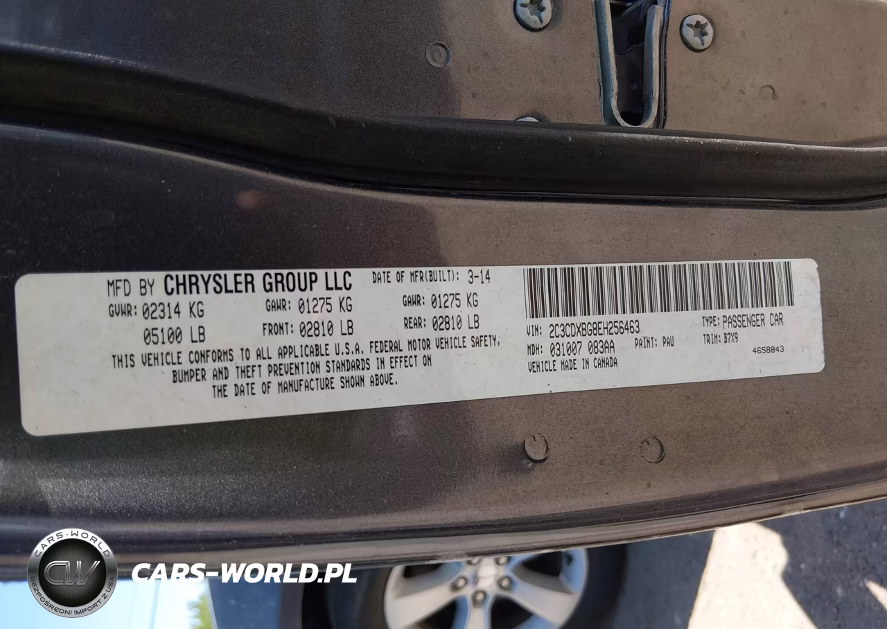 2014 Dodge Charger Se VIN:2C3CDXBG8EH256463 - 9