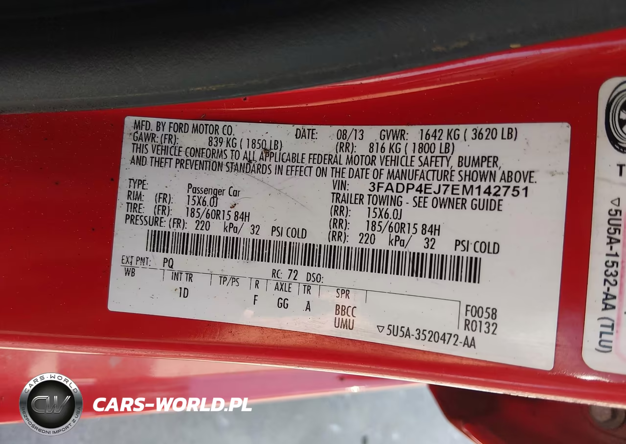 2014 Ford Fiesta Se VIN:3FADP4EJ7EM142751 - 9