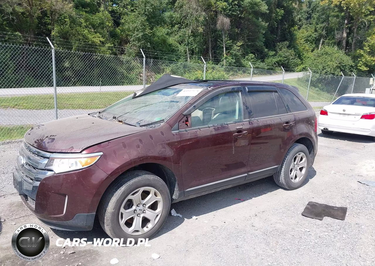 2012 Ford Edge Sel VIN:2FMDK4JC4CBA29897 - 2