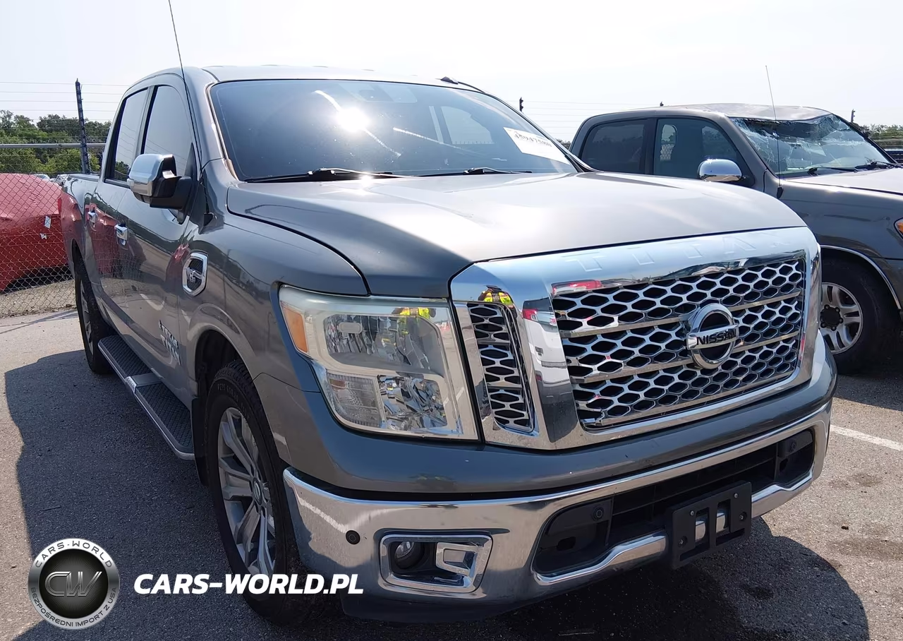 2017 Nissan Titan Sv VIN:1N6AA1E69HN574189 - 1