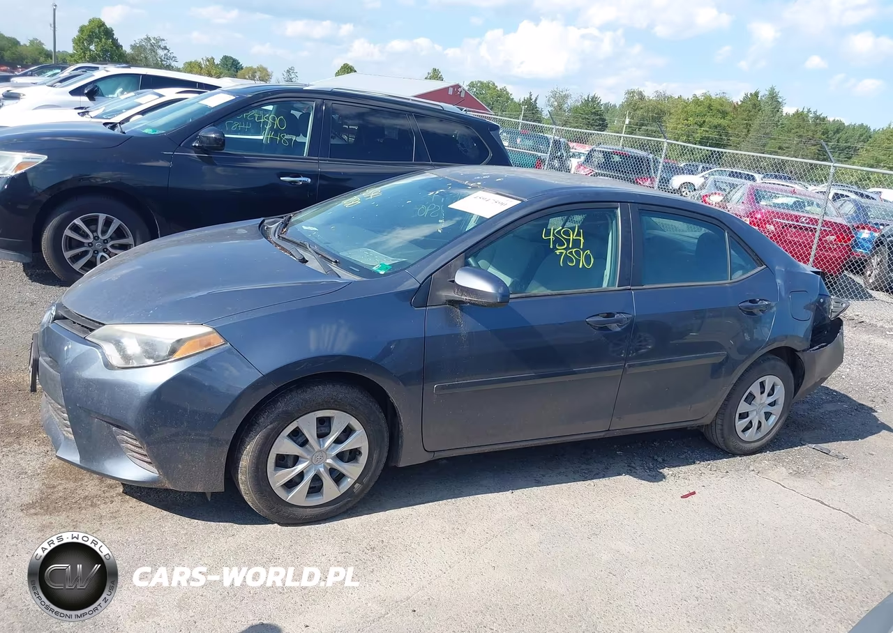 2014 Toyota Corolla L VIN:2T1BURHE6EC076191 - 14