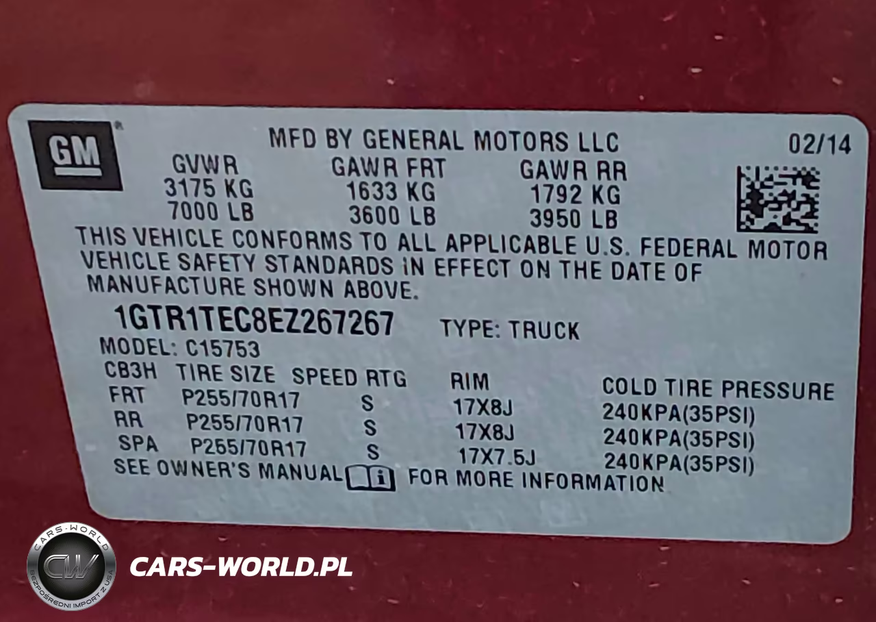 2014 GMC Sierra 1500 VIN:1GTR1TEC8EZ267267 - 9