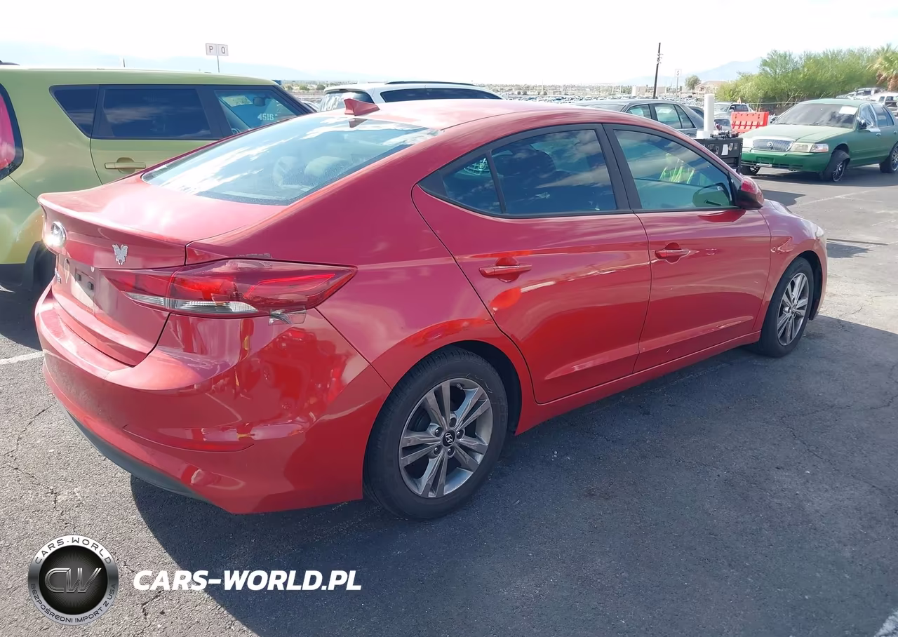 2017 Hyundai Elantra Se VIN:5NPD84LF6HH099259 - 4