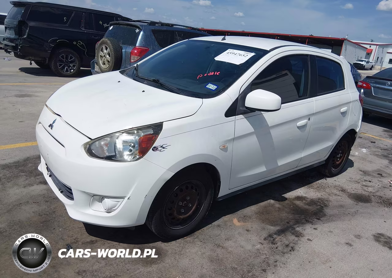 2014 Mitsubishi Mirage De VIN:ML32A3HJ0EH009670 - 2