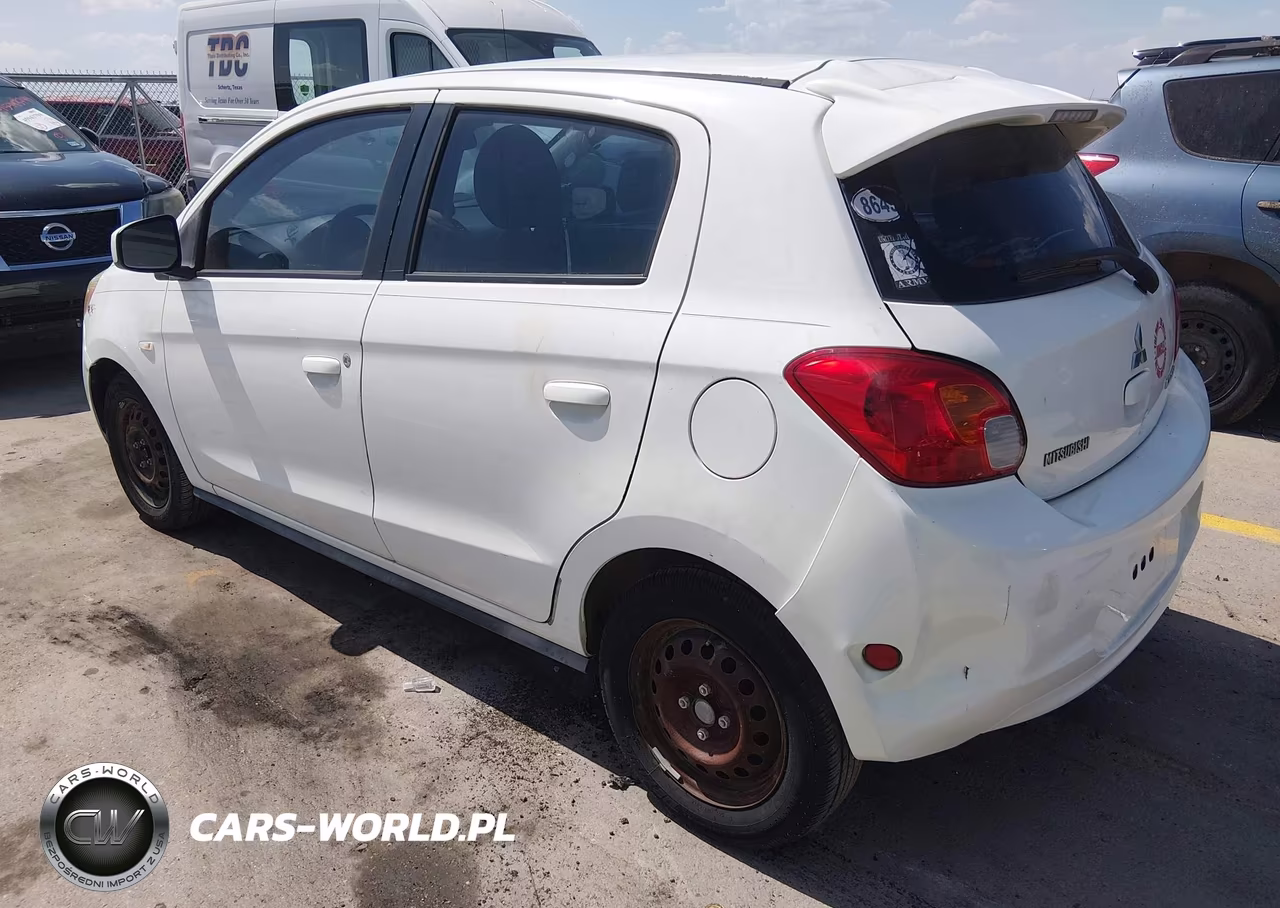 2014 Mitsubishi Mirage De VIN:ML32A3HJ0EH009670 - 3