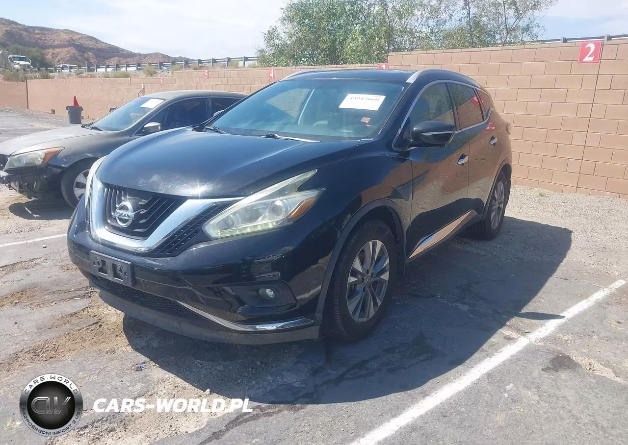 2015 Nissan Murano Sl VIN:5N1AZ2MG4FN251446 - 2